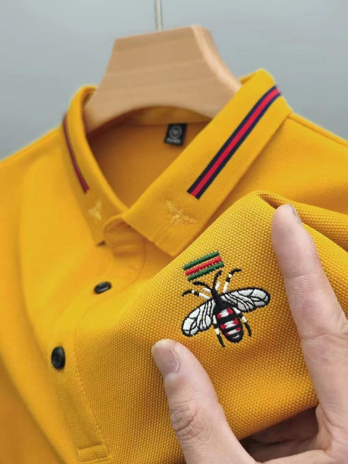 Bee’s Blessing Embroidered Men's T-Shirt