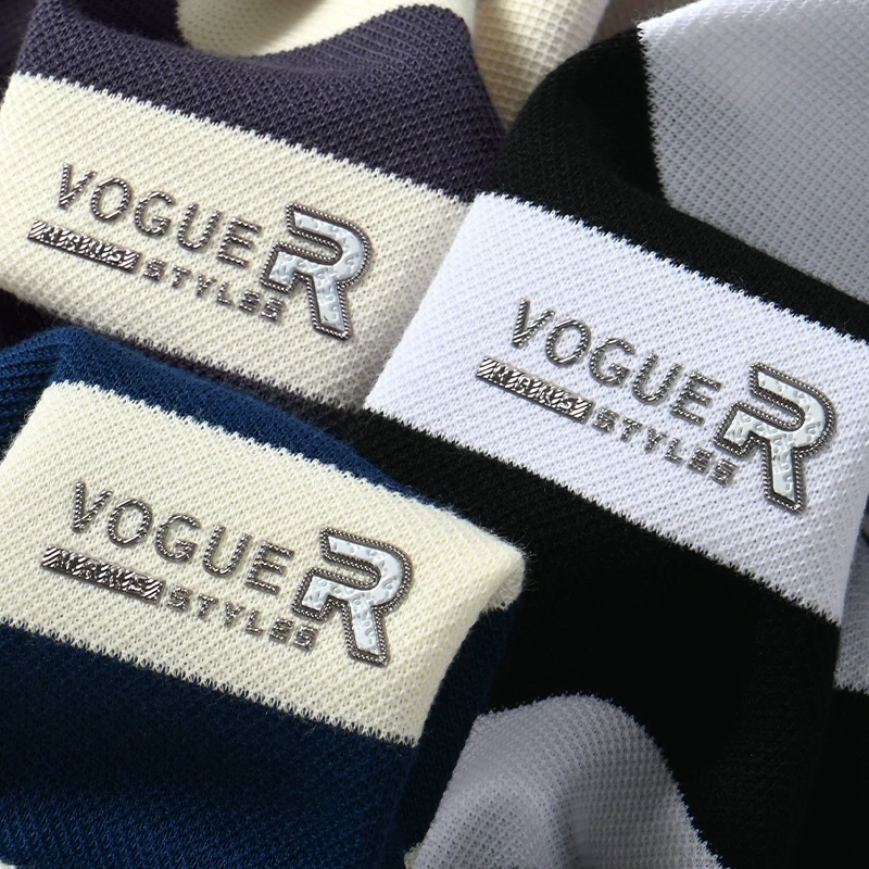 VOGUE Stride Embroidered Polo T-Shirt