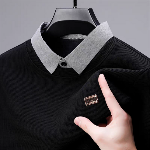 Men’s Premium Ribbed Crewneck – Streetwear Style