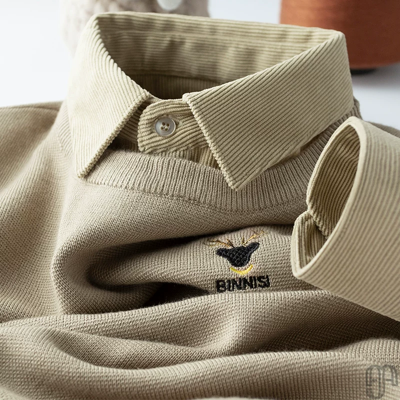 Primum Men's Royal Legacy Embroidered Collar Sweatshirt