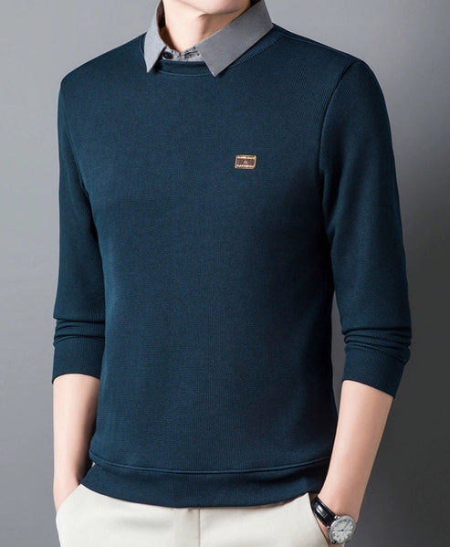 Men’s Premium Ribbed Crewneck – Streetwear Style
