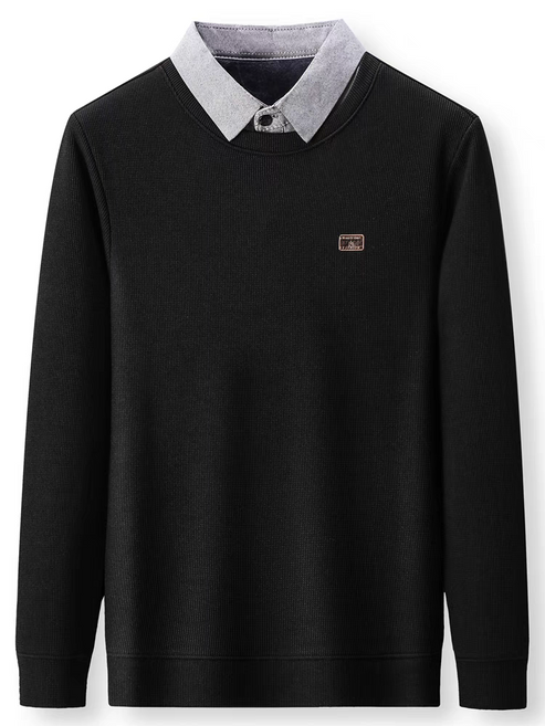 Men’s Premium Ribbed Crewneck – Streetwear Style