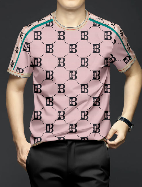 Printed Half Sleeve Men's Imported T-shirt