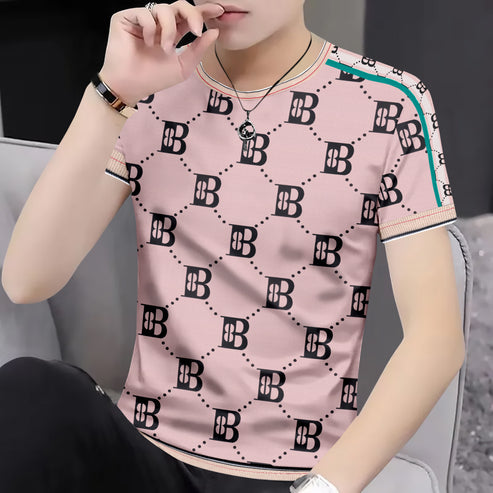 Printed Half Sleeve Men's Imported T-shirt