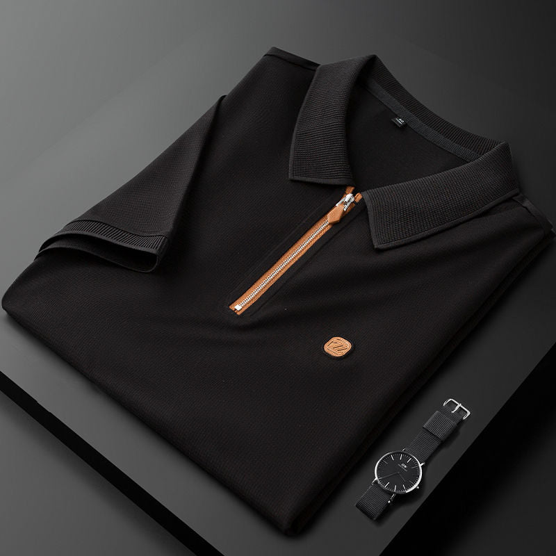 Classy Imported Polo T-Shirt with Zipper – Modern Fit