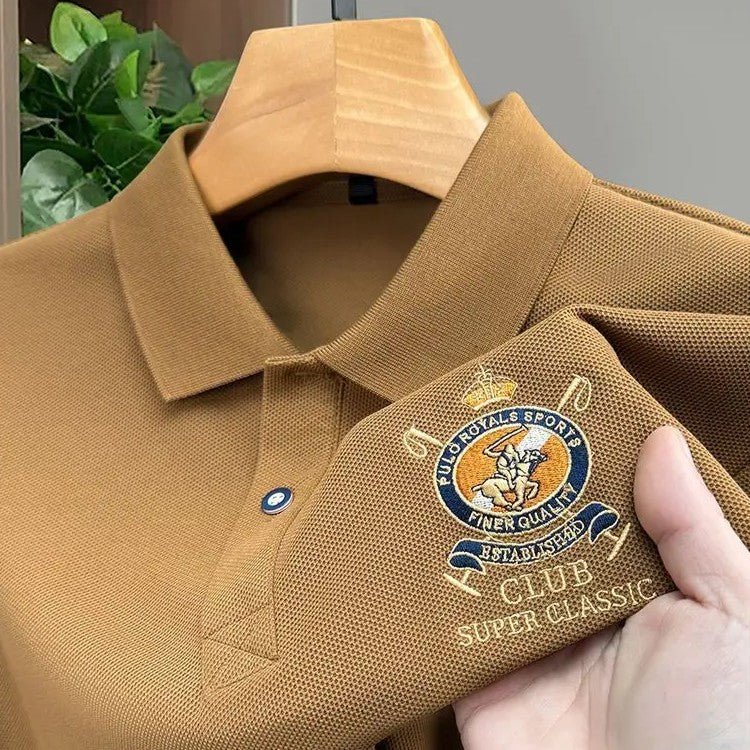 Royal Crest Classic Fit Polo T Shirt for Men