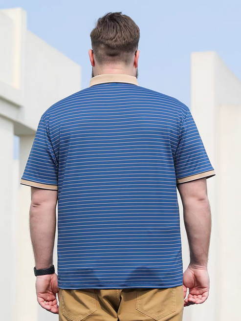 Stitch less Embroidery Logo Half Sleeve T-Shirt