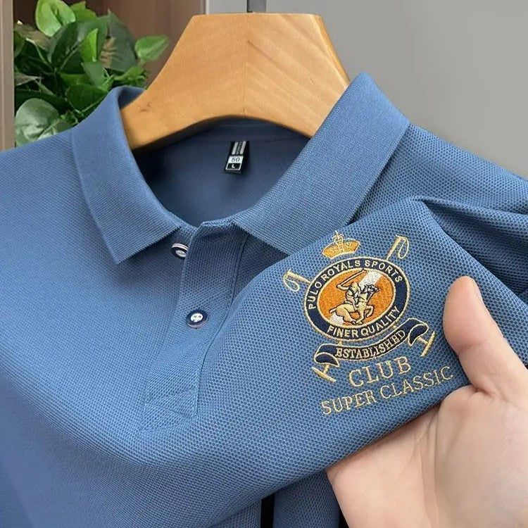 Royal Crest Classic Fit Polo T Shirt for Men