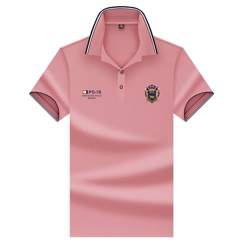 Embroidery Logo Half Sleeve Imported Polo T-Shirt
