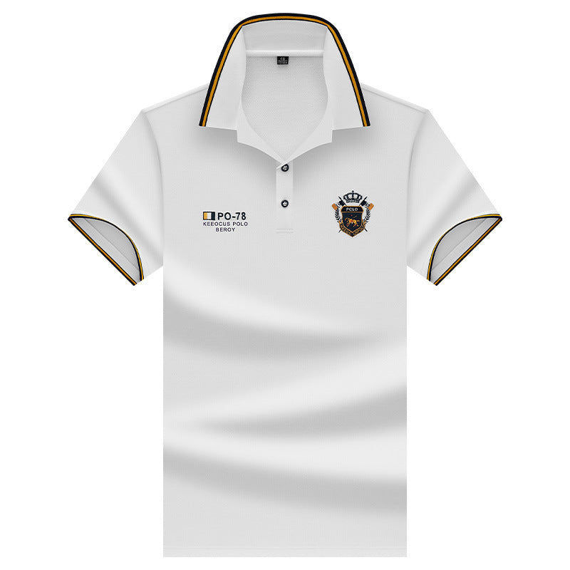Embroidery Logo Half Sleeve Imported Polo T-Shirt