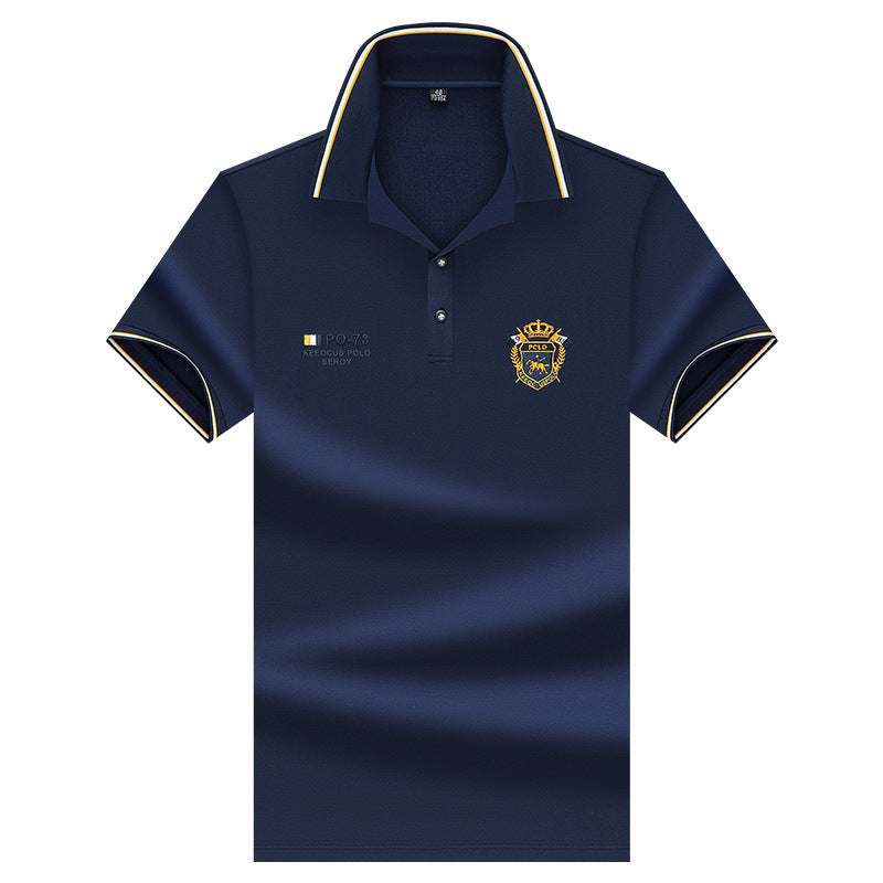 Embroidery Logo Half Sleeve Imported Polo T-Shirt