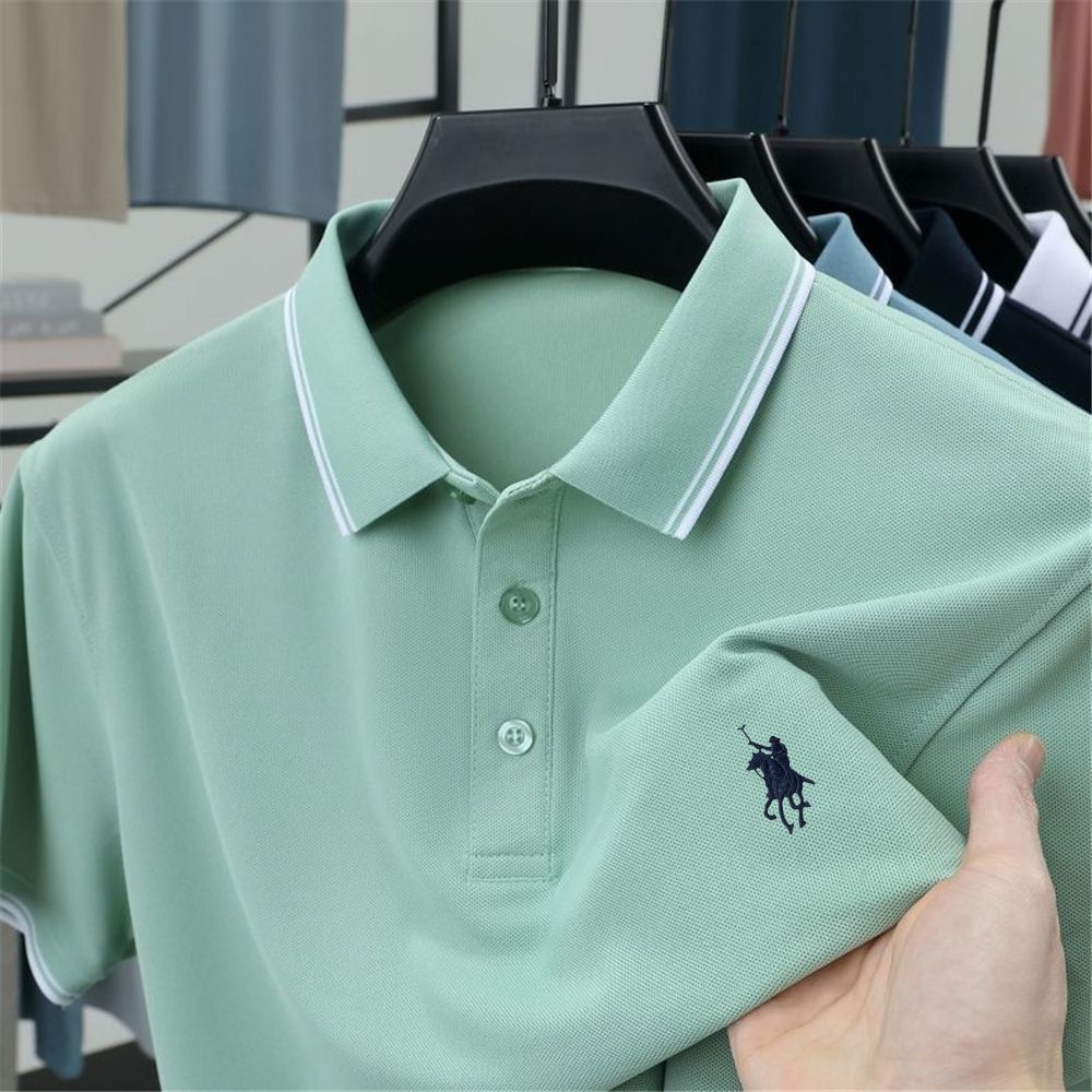Coastal Breeze Slim Fit Men’s Polo Tshirt - Tailored Trim Edition