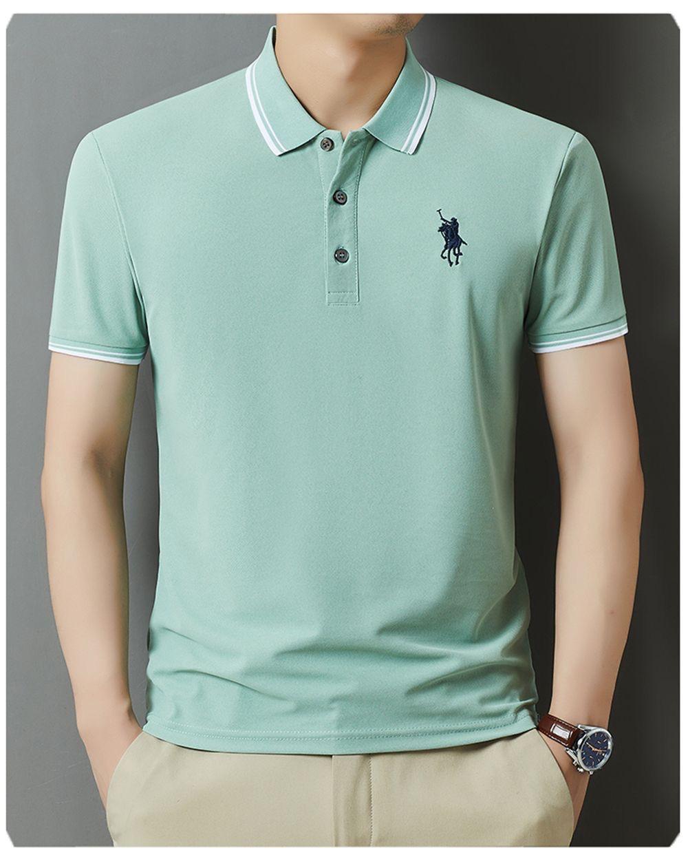 Coastal Breeze Slim Fit Men’s Polo Tshirt - Tailored Trim Edition