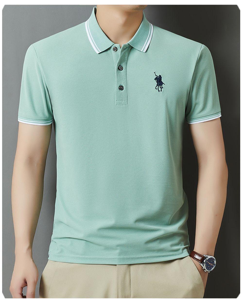 Coastal Breeze Slim Fit Men’s Polo Tshirt - Tailored Trim Edition