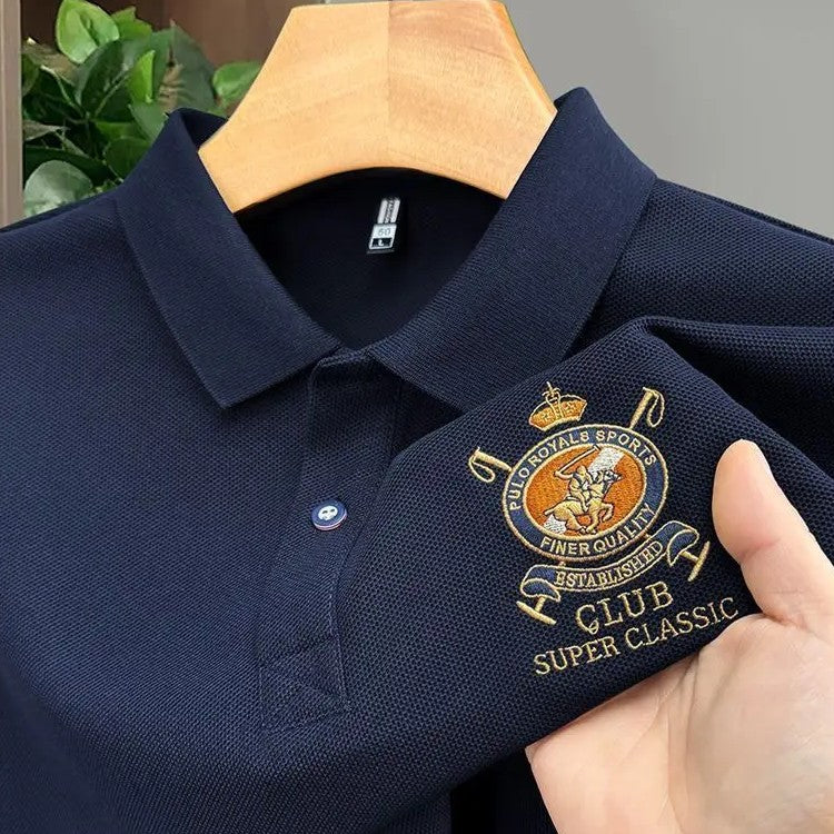 Royal Crest Classic Fit Polo T Shirt for Men