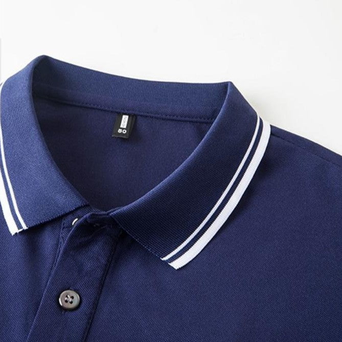 Coastal Breeze Slim Fit Men’s Polo Tshirt - Tailored Trim Edition