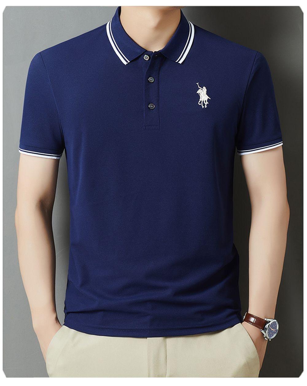 Coastal Breeze Slim Fit Men’s Polo Tshirt - Tailored Trim Edition