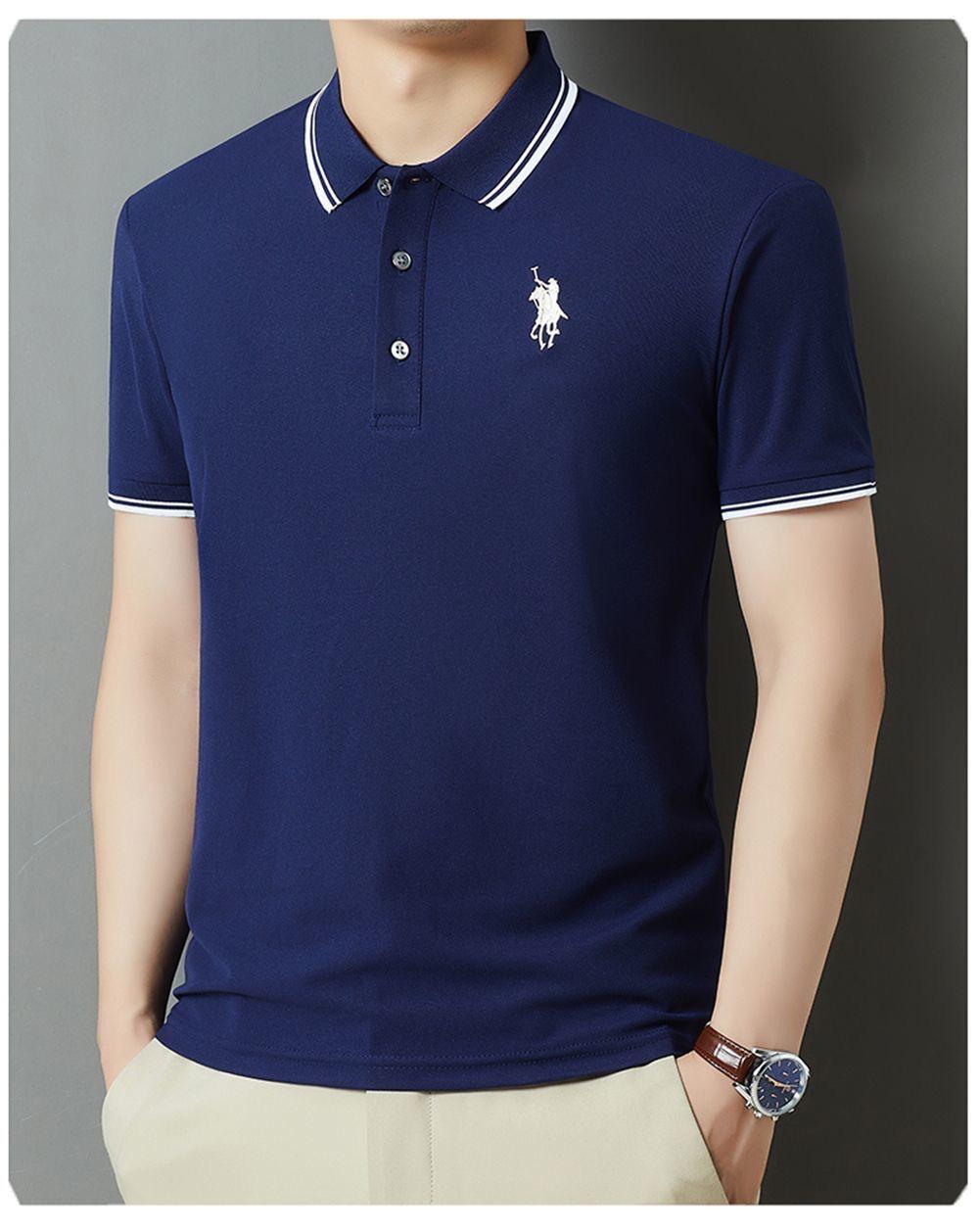 Coastal Breeze Slim Fit Men’s Polo Tshirt - Tailored Trim Edition