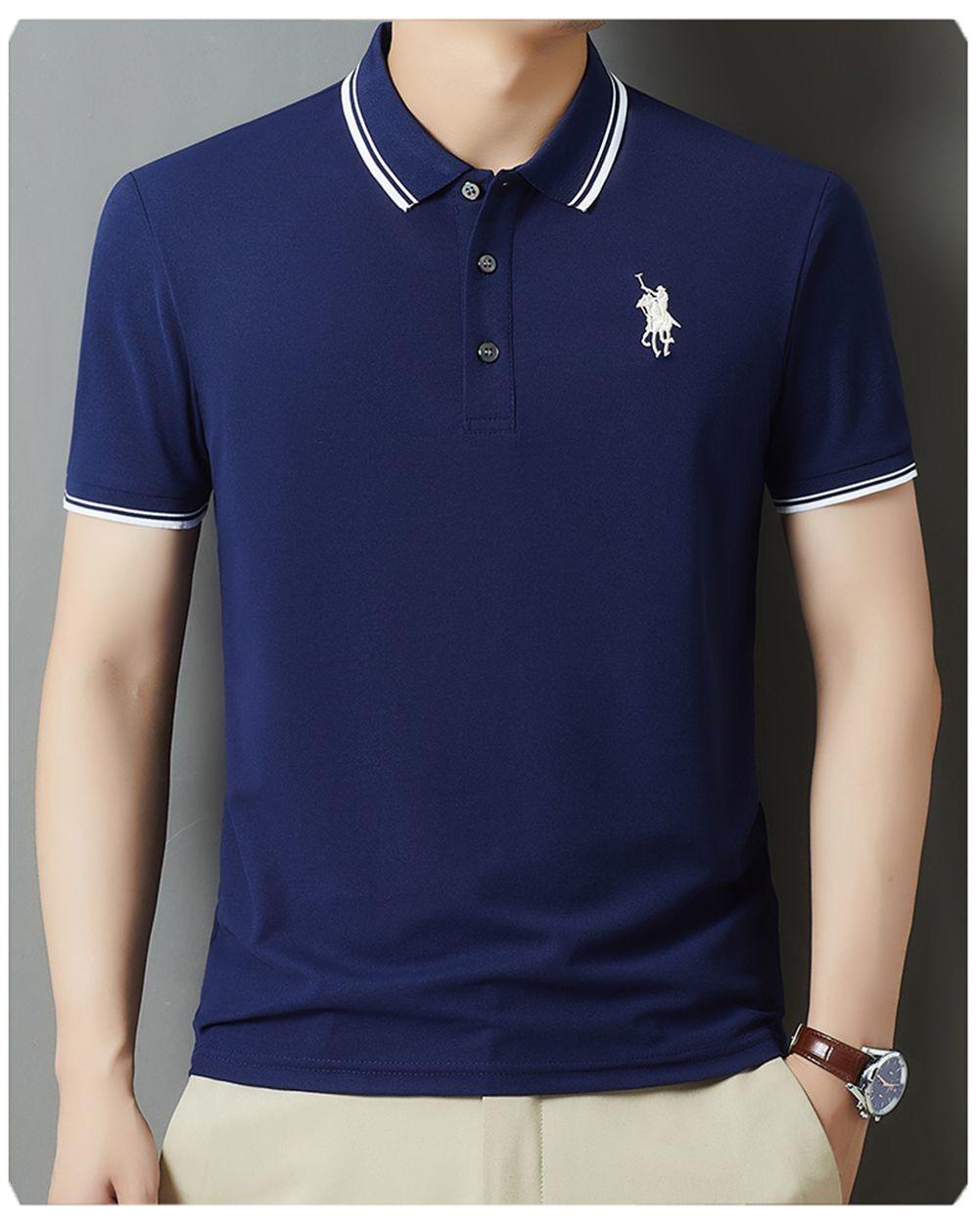 Coastal Breeze Slim Fit Men’s Polo Tshirt - Tailored Trim Edition