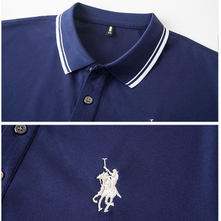 Coastal Breeze Slim Fit Men’s Polo Tshirt - Tailored Trim Edition