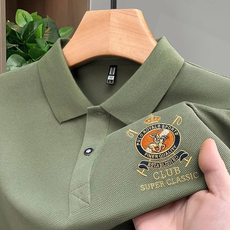 Royal Crest Classic Fit Polo T Shirt for Men