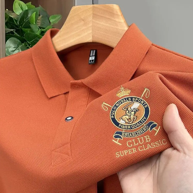 Royal Crest Classic Fit Polo T Shirt for Men