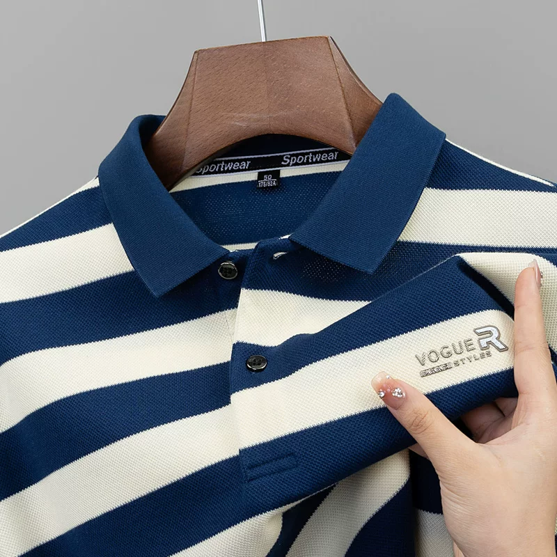 VOGUE Stride Embroidered Polo T-Shirt
