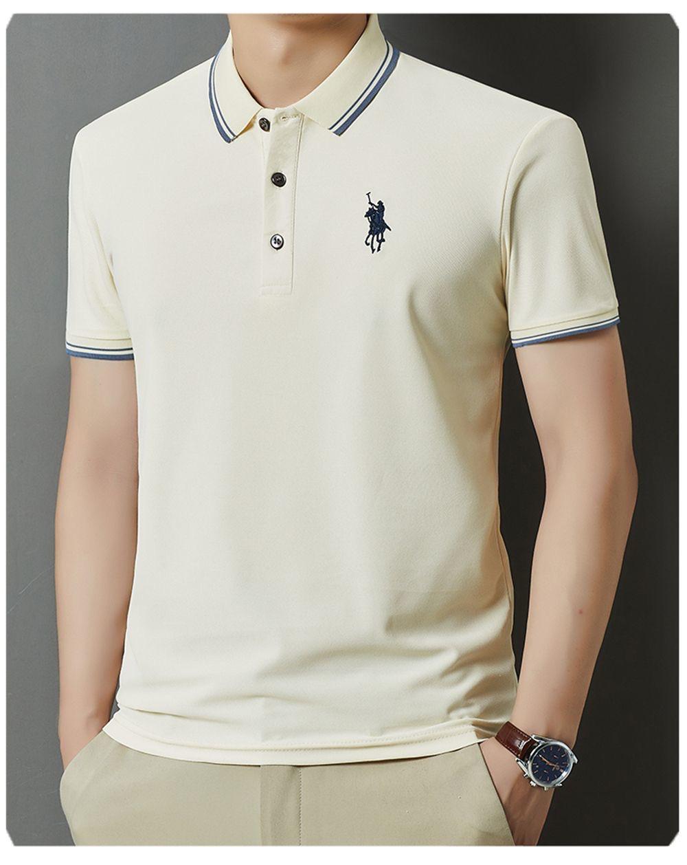 Coastal Breeze Slim Fit Men’s Polo Tshirt - Tailored Trim Edition