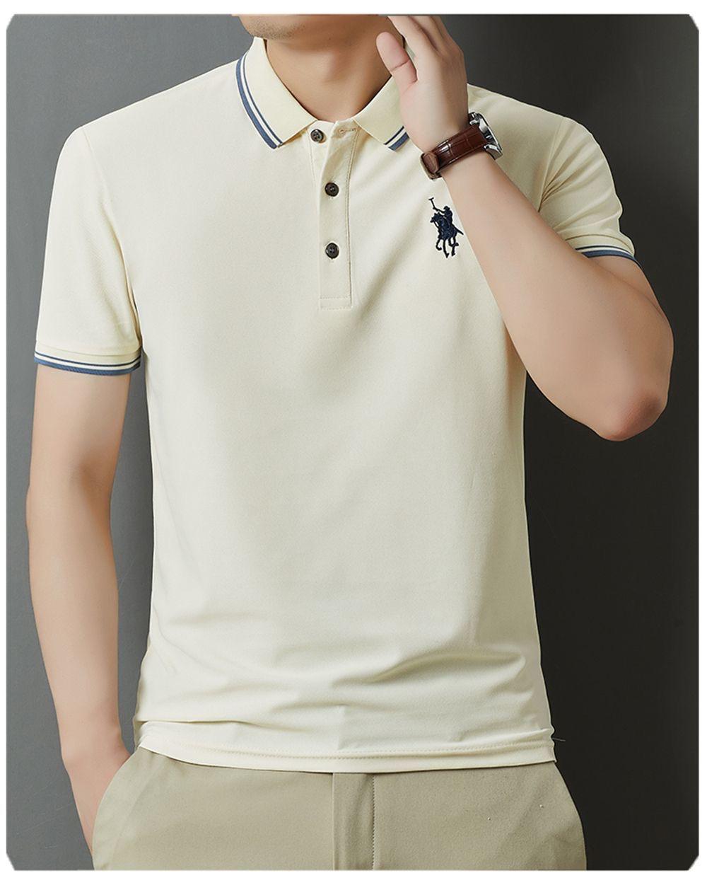 Coastal Breeze Slim Fit Men’s Polo Tshirt - Tailored Trim Edition