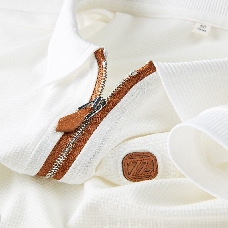 Classy Imported Polo T-Shirt with Zipper – Modern Fit