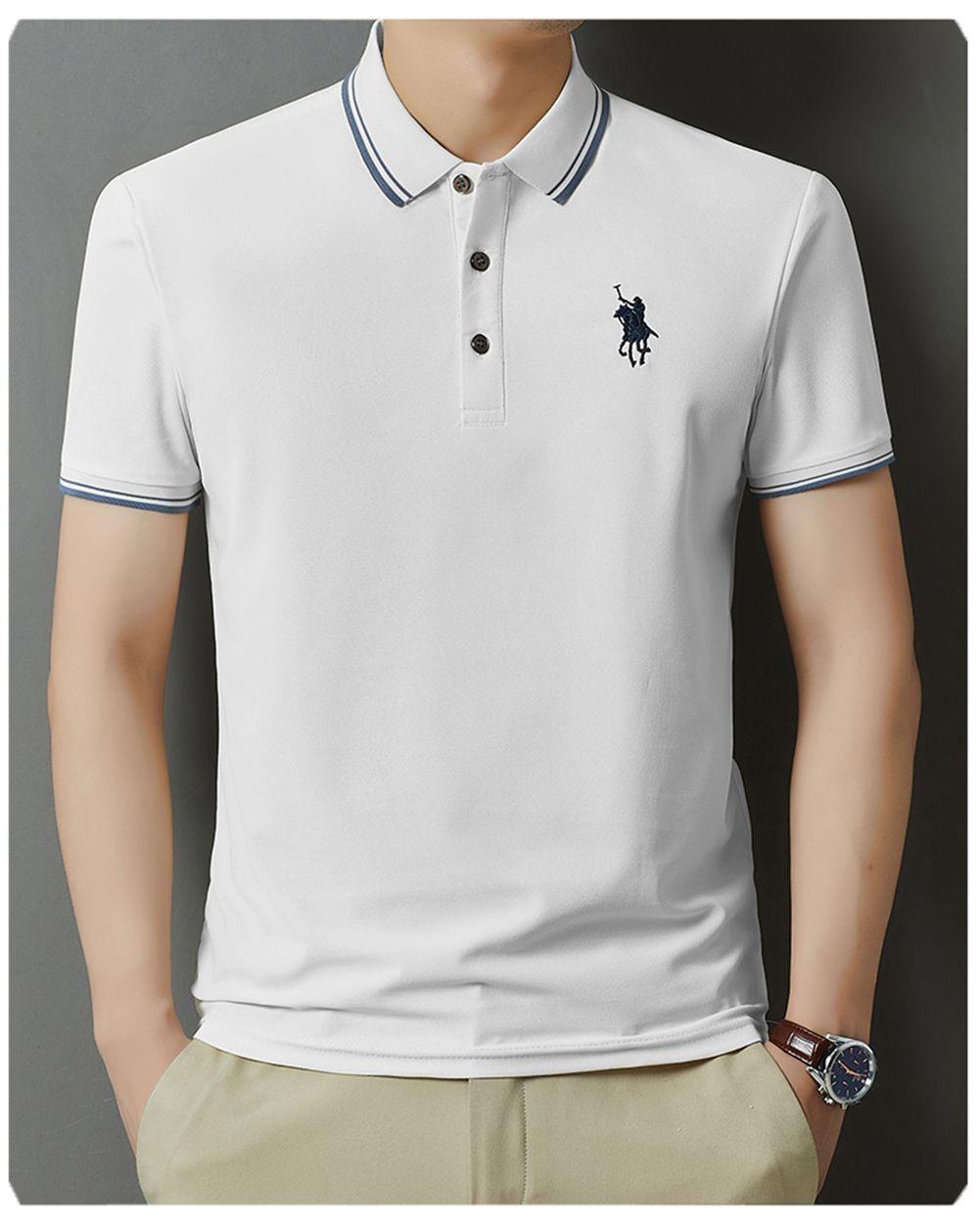 Coastal Breeze Slim Fit Men’s Polo Tshirt - Tailored Trim Edition