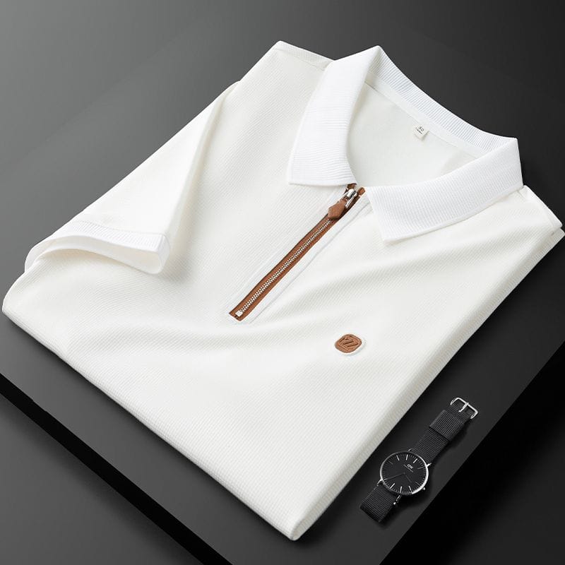 Classy Imported Polo T-Shirt with Zipper – Modern Fit