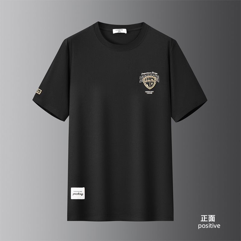 Black Warner Bros. Embroidered Imported T-Shirt