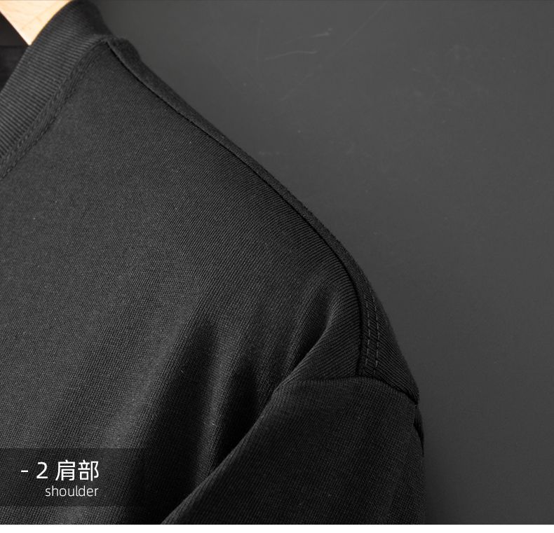 Black Warner Bros. Embroidered Imported T-Shirt