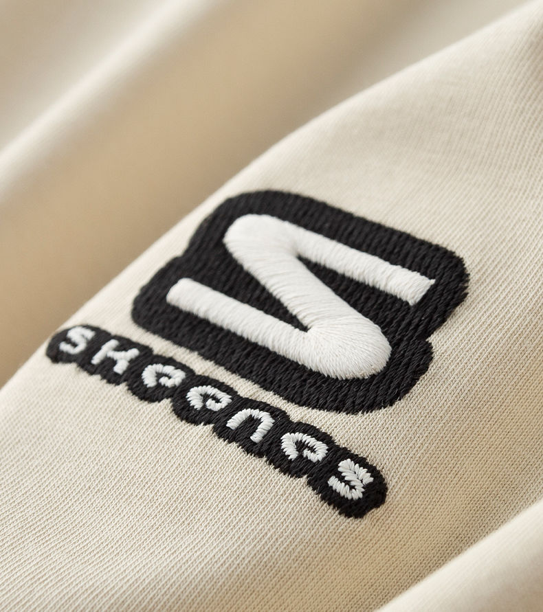 Signature “S” Patch Cotton T-Shirt with Minimal Detailing