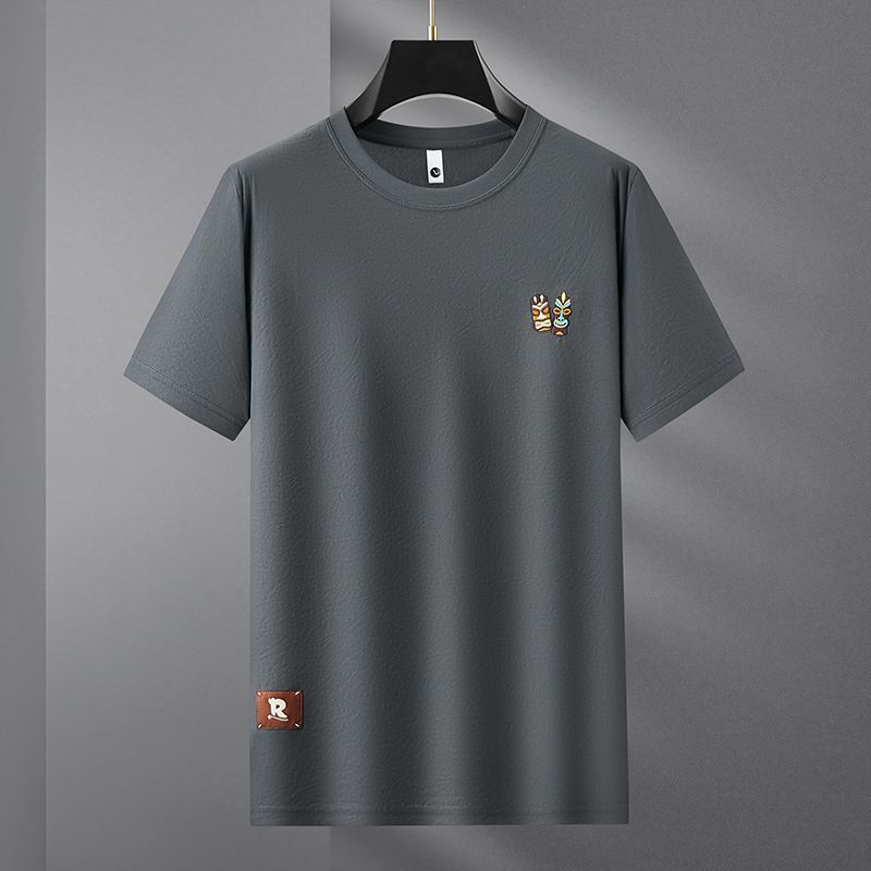 Black T-Shirt with Adivasi Embroidery – Tribal-Inspired Streetwear
