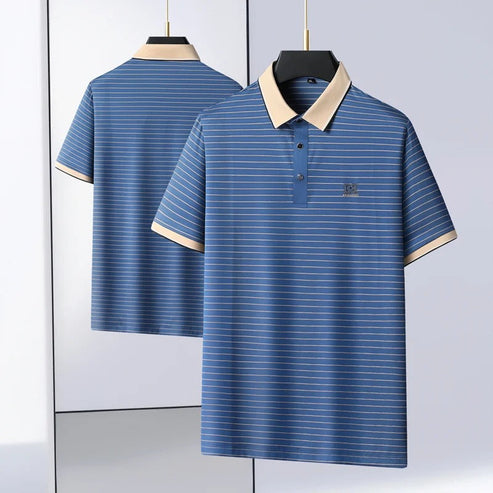 Stitch less Embroidery Logo Half Sleeve T-Shirt