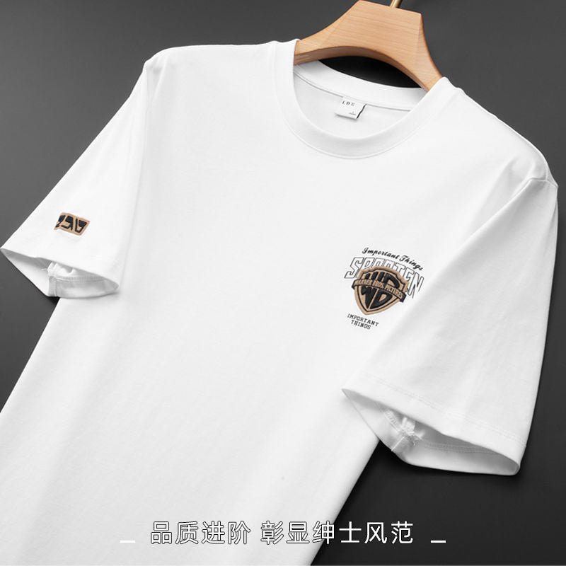 Black Warner Bros. Embroidered Imported T-Shirt