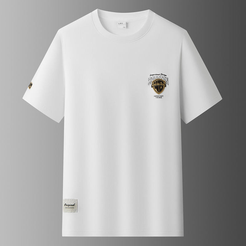 Black Warner Bros. Embroidered Imported T-Shirt